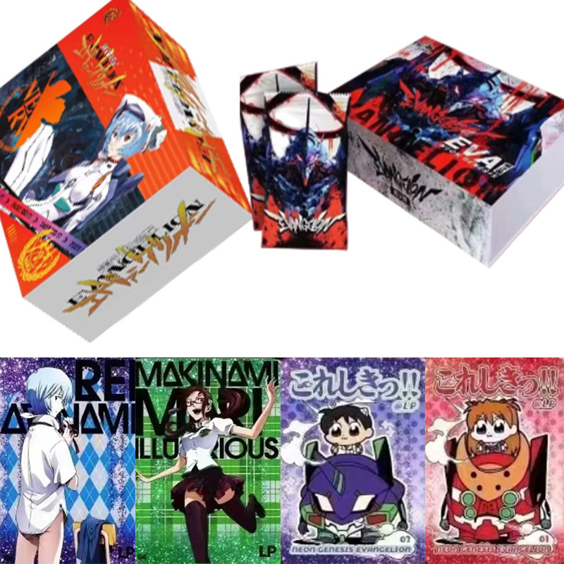Evangelion Anime Merchandise - Оригинальные коллекционные карточки KAYOU Neon Genesis
