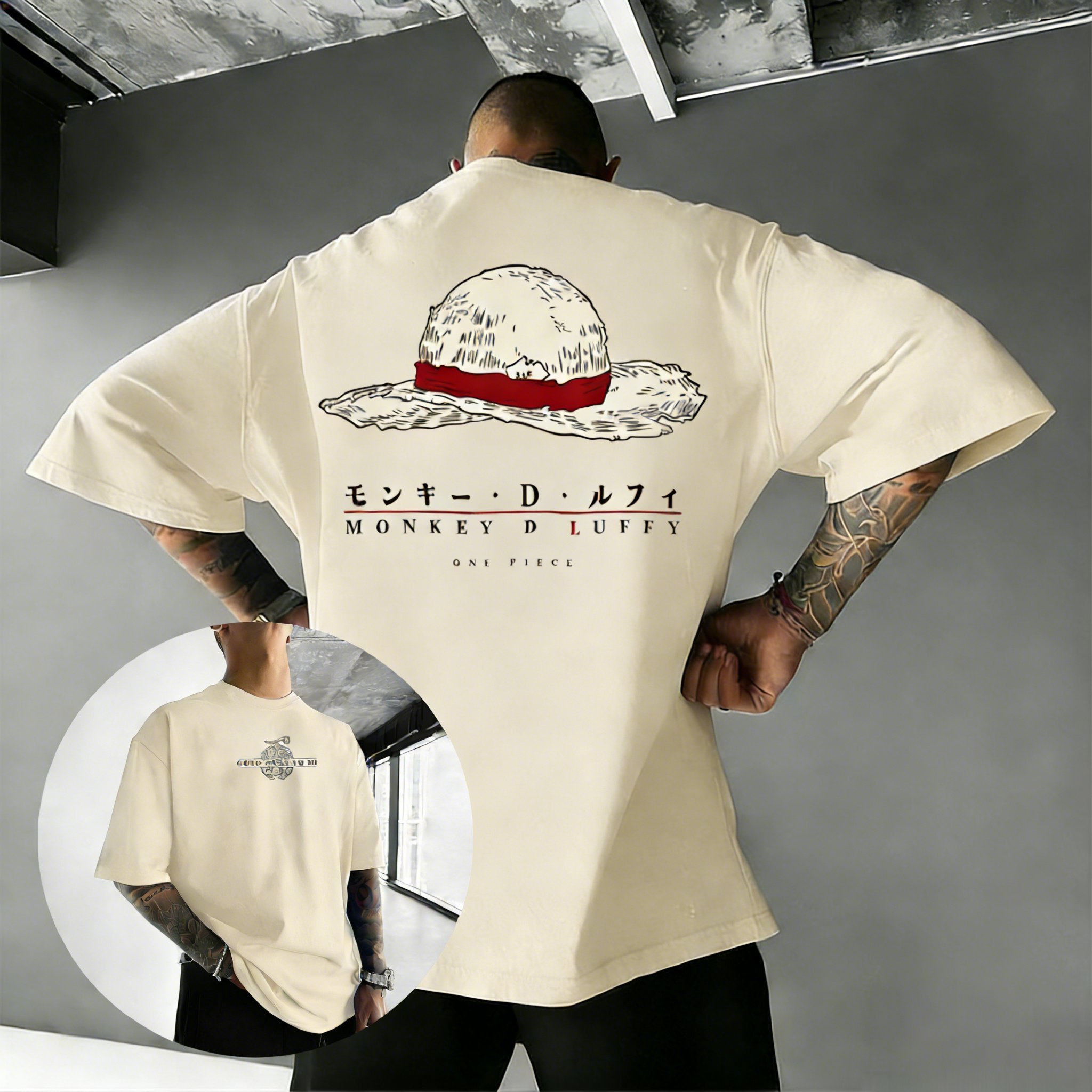 Anime Merchandise Men - Футболка One Piece с Луффи для