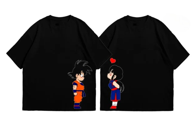 Anime Merchandise Men - Футболка для пары «Гоку или Милк