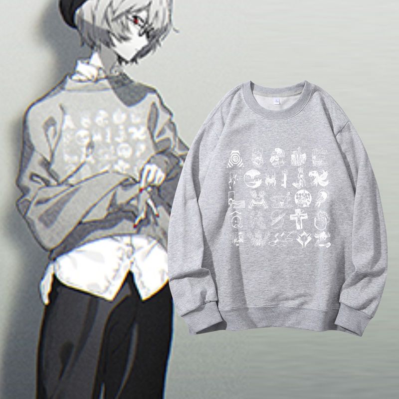 Evangelion Anime Merchandise - Неон Генезис Эванджелион Аска Рей Свитшот