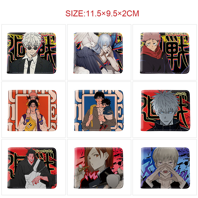 Anime Jujutsu Kaisen Merchandise - Кошелек-монетница Jujutsu Kaisen с Годжо Сатору