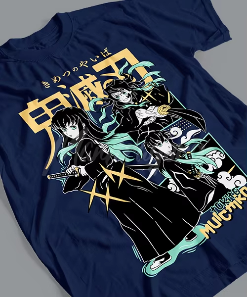Футболка оверсайз с аниме-граф – обзор и цена Anime Merchandise Demon Slayer