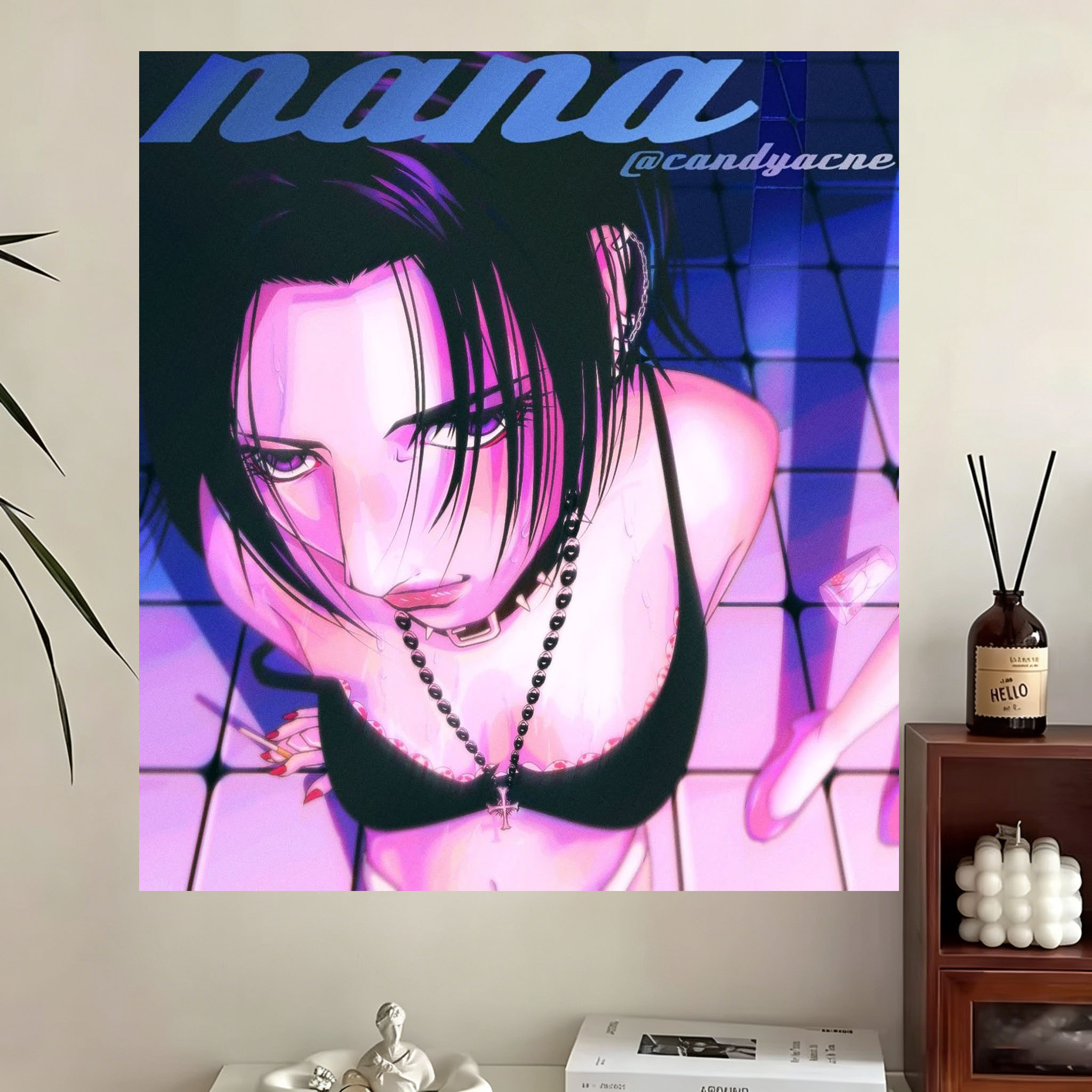 Гобелен VIKAMA NANA Komatsu Na – обзор и цена Nana Anime Merchandise