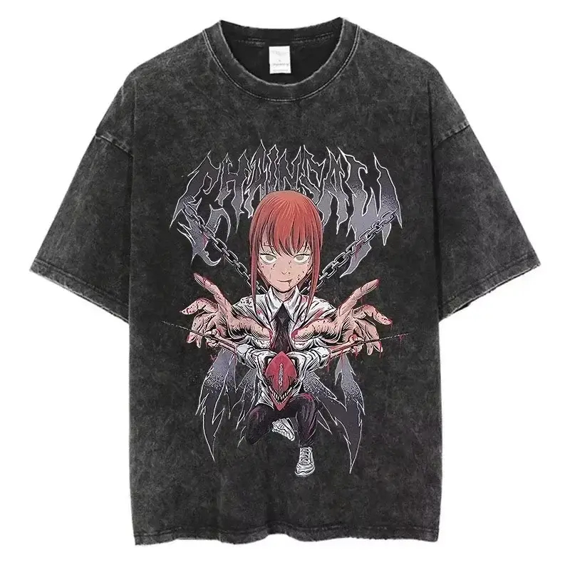 Футболка Chainsaw Man Denji с  – обзор и цена Anime Merchandise Men