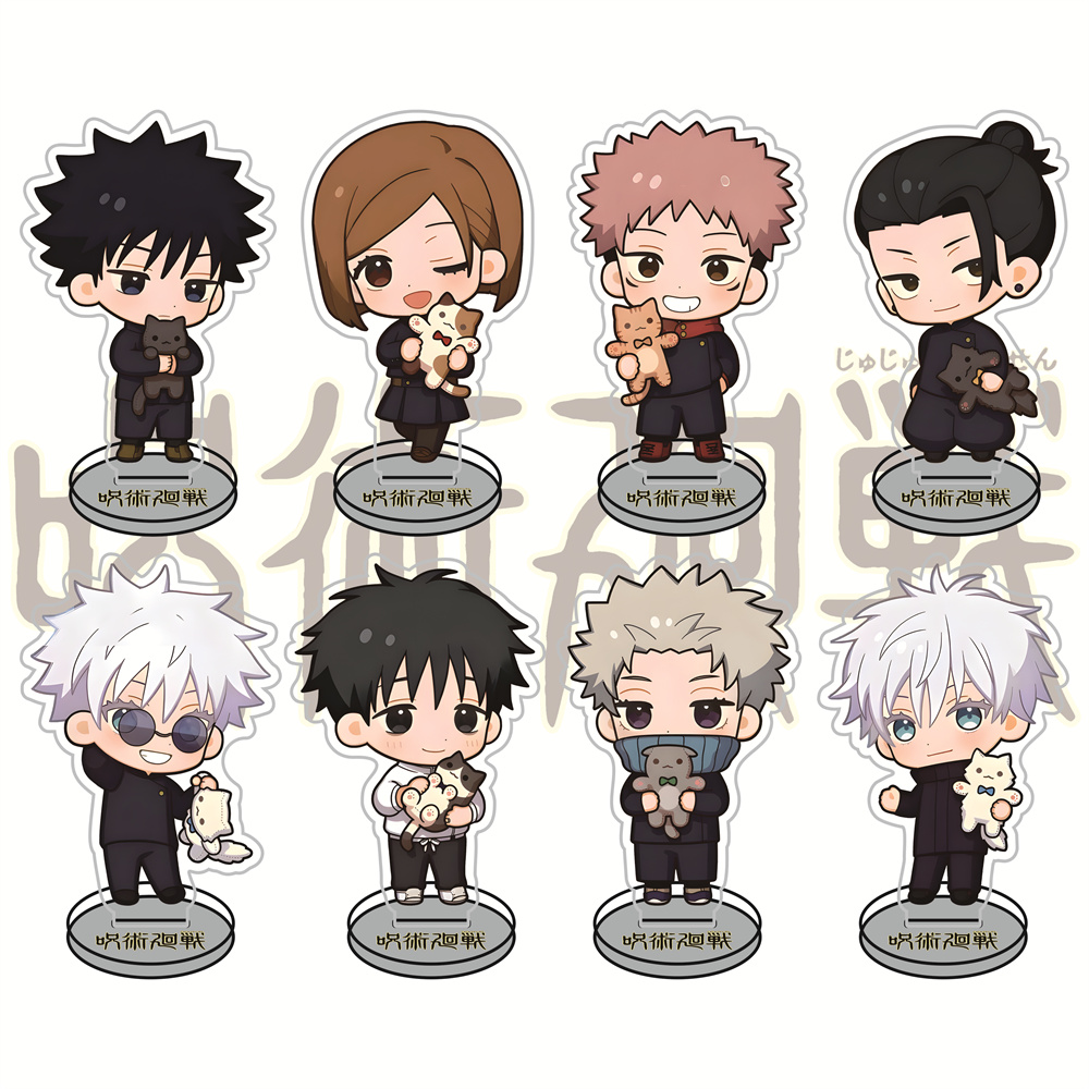 Акриловые фигурки-брелоки Juju – обзор и цена Anime Jujutsu Kaisen Merchandise